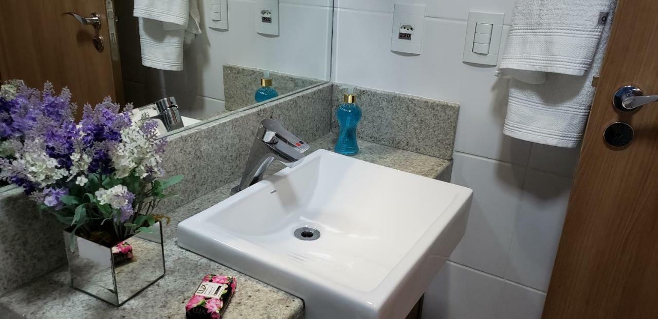 Flat Em Pedra Azul Lejlighedshotel Eksteriør billede